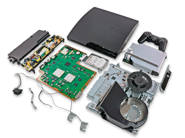 PS3 slime démontée PS3 slime démontée