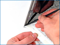 Echange dalle LCD MacBook