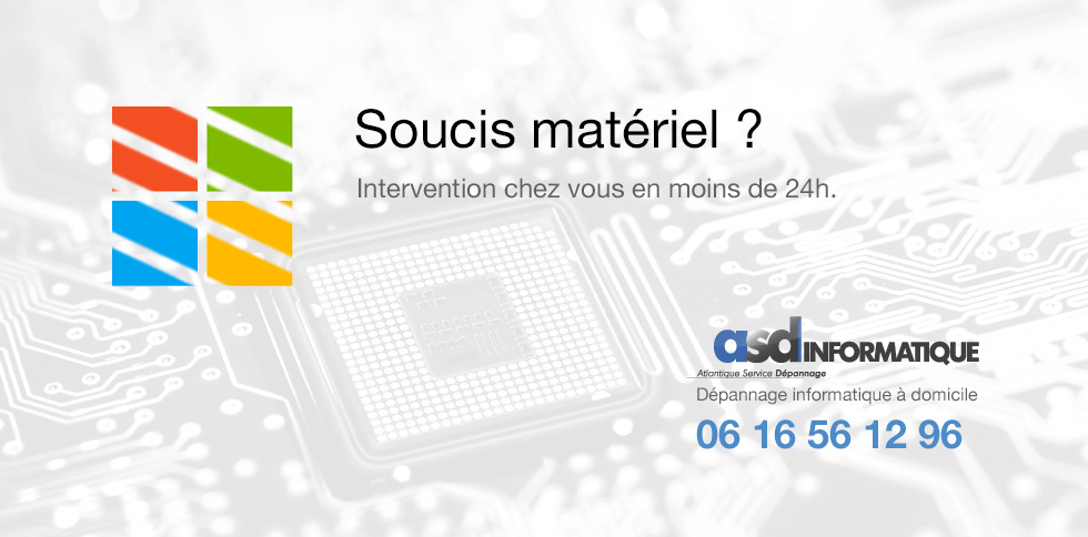 Soucis materiel informatique